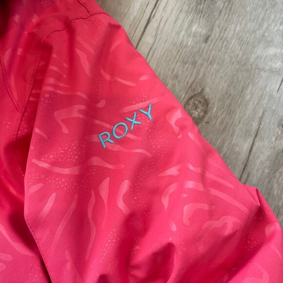 Roxy Girls American Pie Jacket Pink Ski Snowboard Winter Snow Jacket XXL 16 - Picture 12 of 12
